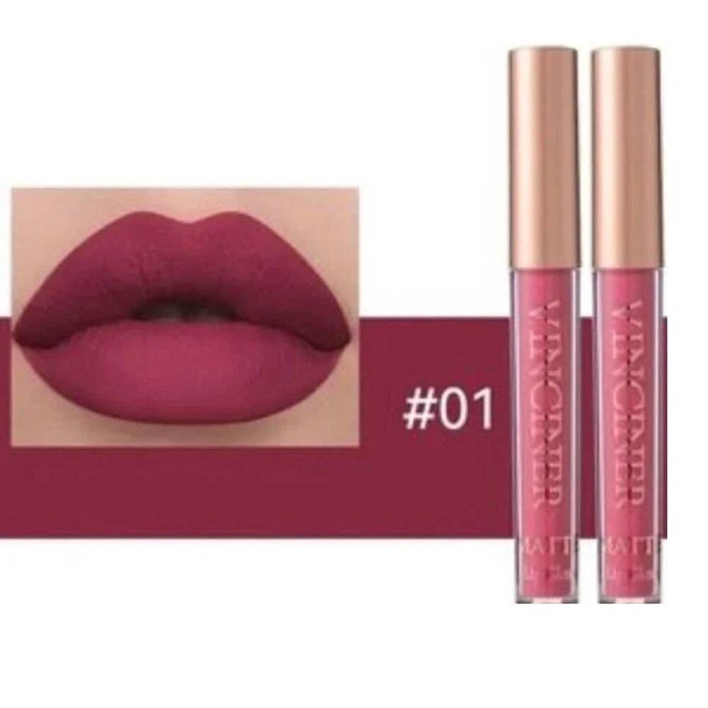 2 NIB Vinciner #01 New Matte Lipstick